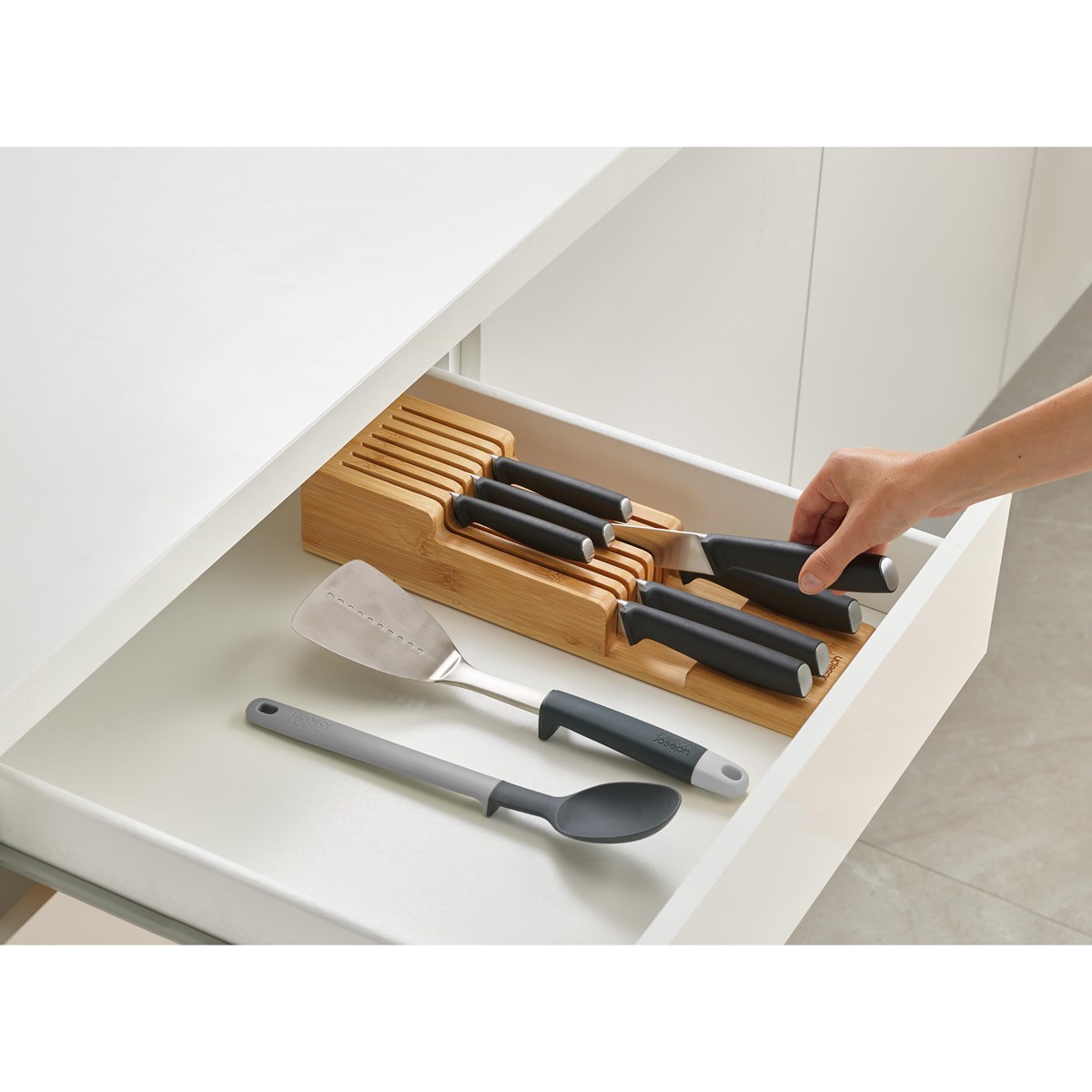 DrawerStore Bamboo Knivförvaring Natur