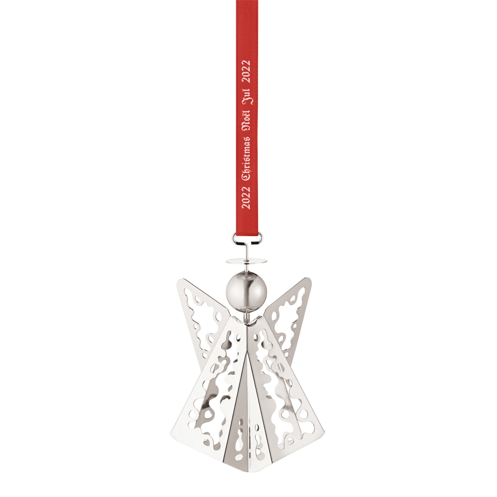 Christmas Collectibles Julhänge Ängel 10 cm Pläterad
