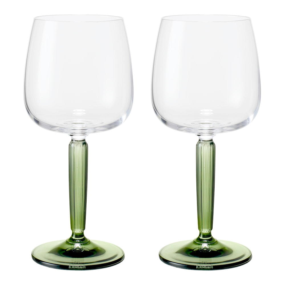 Hammersh?i Vitvinsglas 35 cl 2-pack Grön