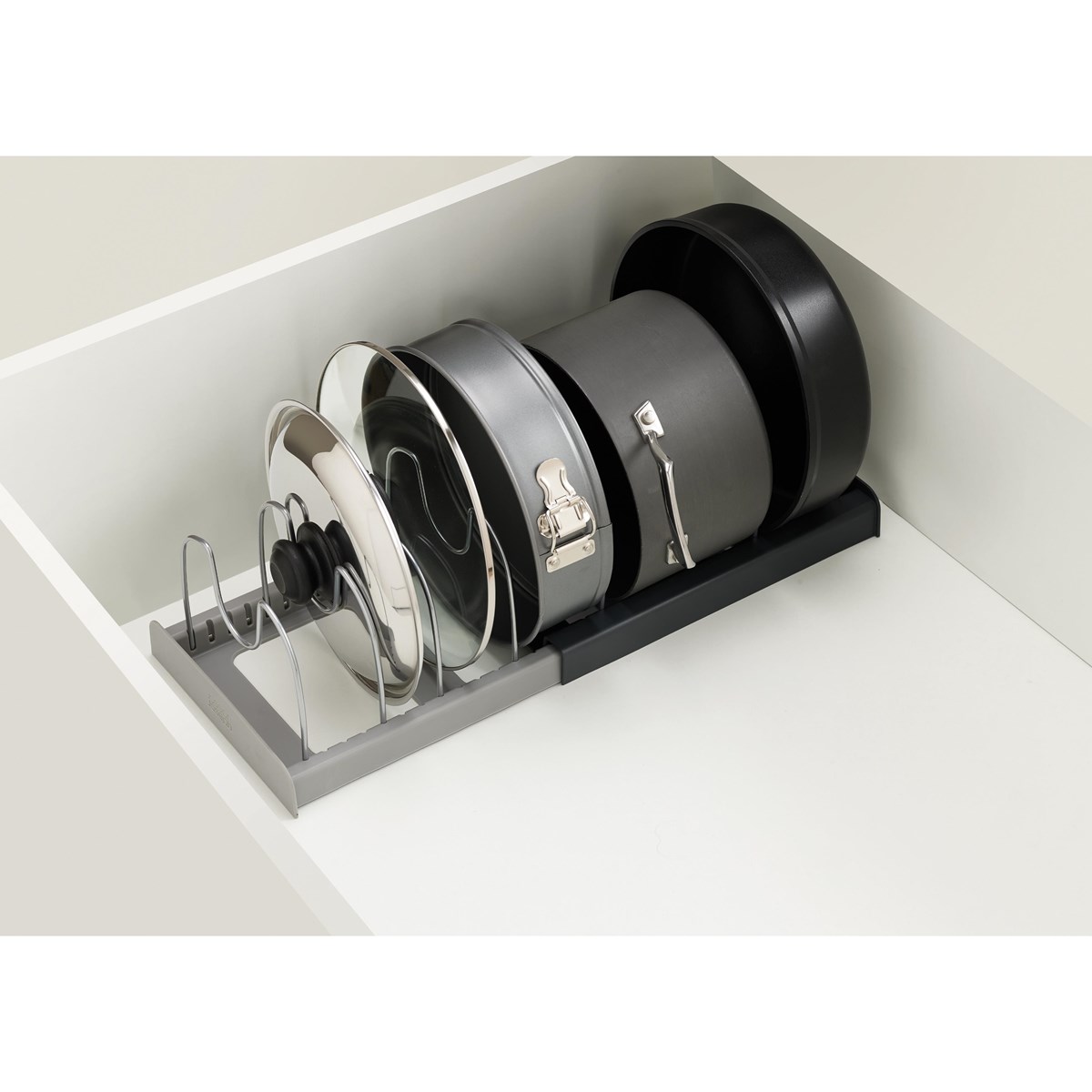 Lockförvaring 6 Räff Grå