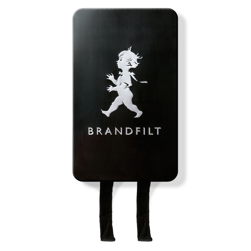 Solstickan Brandfilt 120x120 cm Svart matt