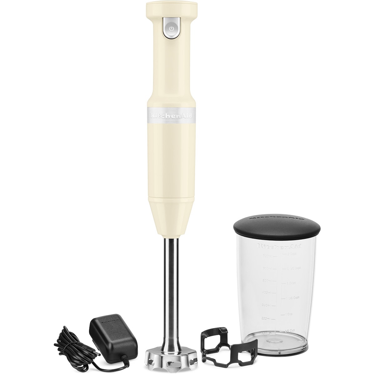 KitchenAid Cordless Stavmixer Sladdlös Crème Vit