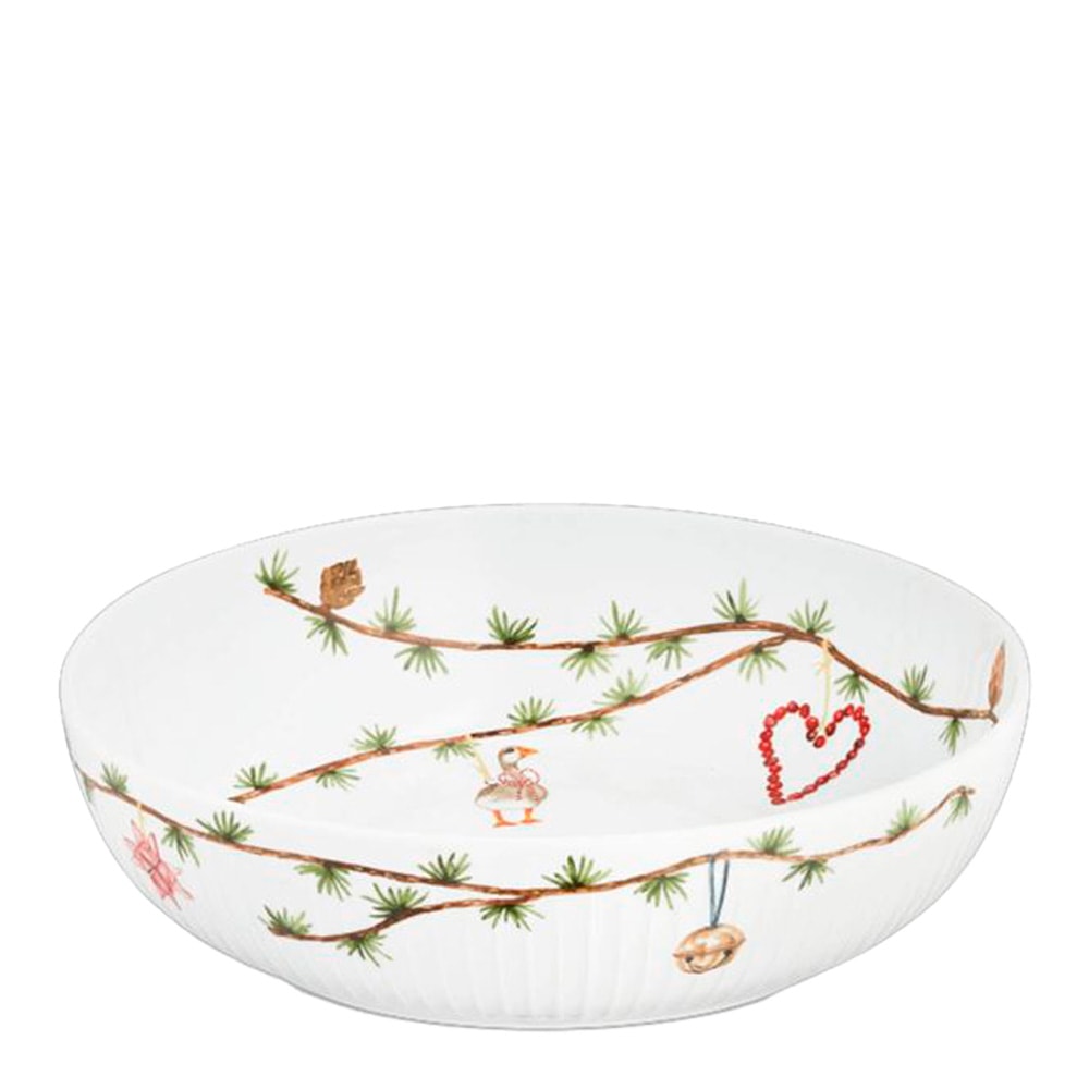 Hammersh?i Christmas Skål 30 cm Vit