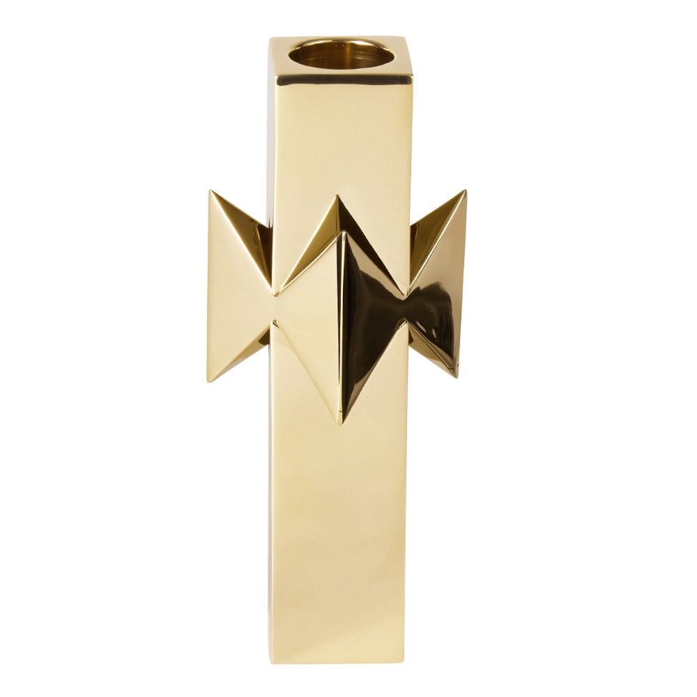 Pierre Forssell Ljusstake Rosett 13,5 cm Mässing