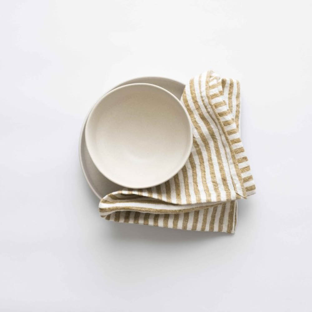 Leon Servett 45x45 cm Spice Stripe