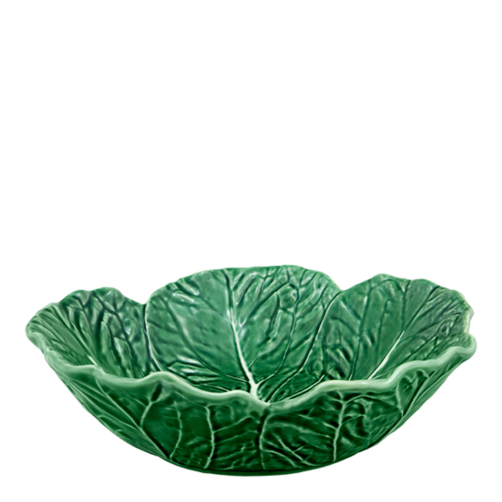 Cabbage Skål Kålblad 29 cm Grön