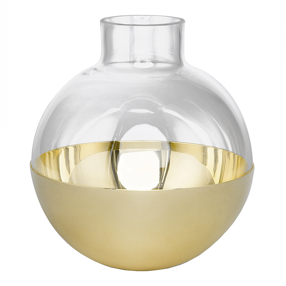 Pomme Vas/Lykta 15 cm Mässing