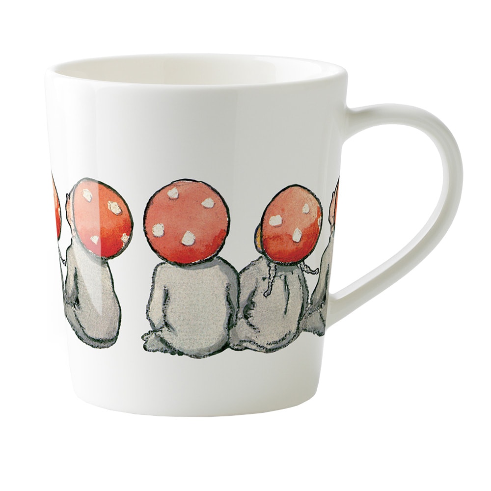 Elsa Beskow Mugg Tomtebobarnen 40 cl