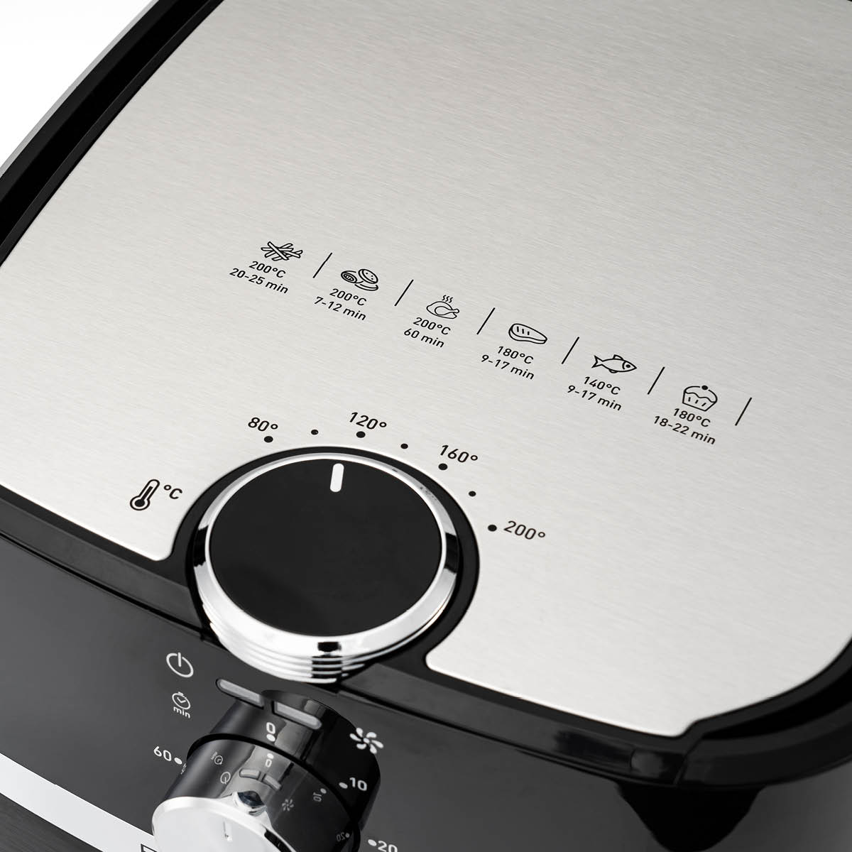 Easy Fryer classic 2In1 Svart