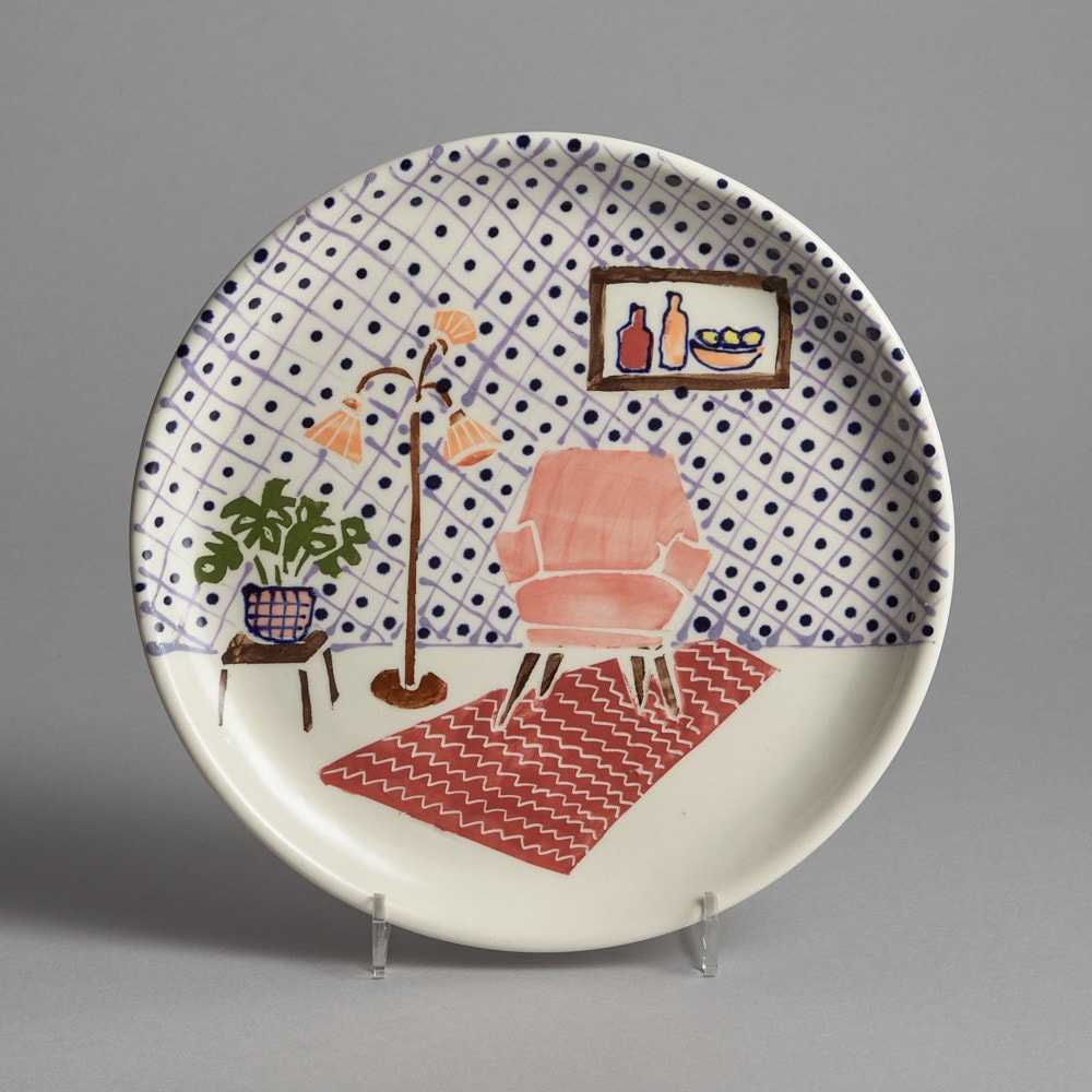 Mattallrik Rosa Fåtölj Anna Broström Ek