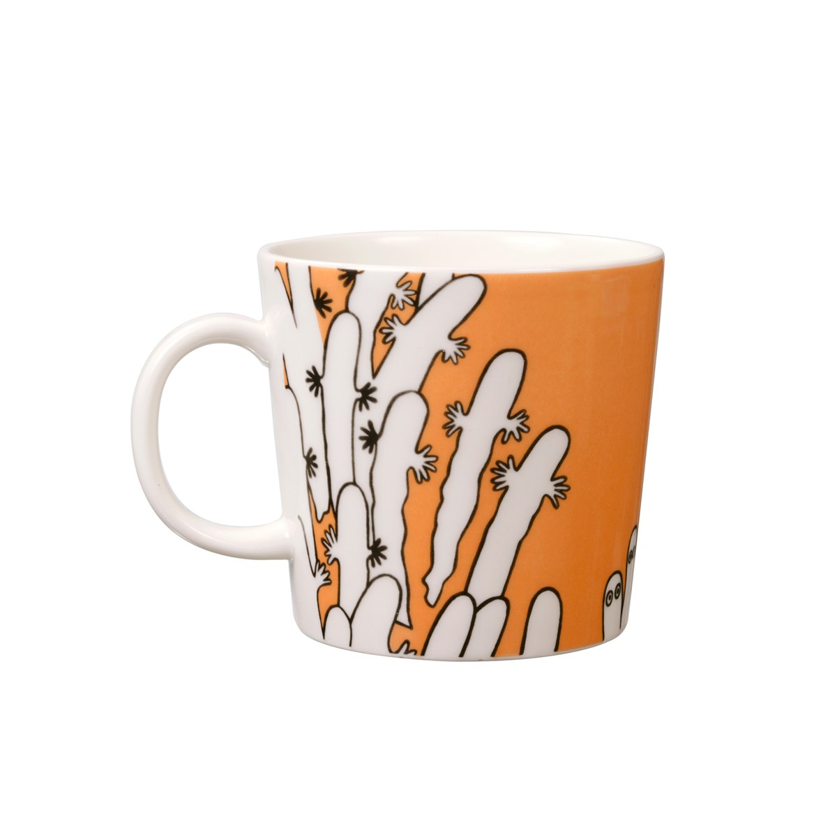 Muminmugg Hattifnattarna Orange