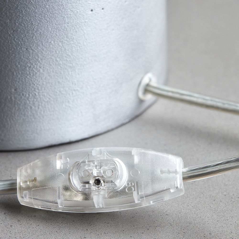 Note Bordslampa 52x28 cm Grå