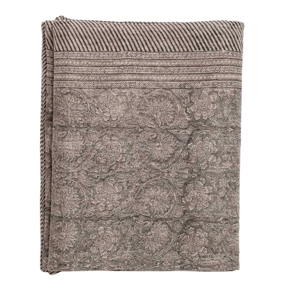 Paradis Bordsduk Lin 150x350 cm Grå/Natur