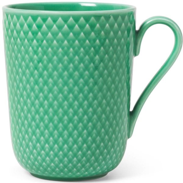 Rhombe Color Mugg m Handtag 33 cl Grön