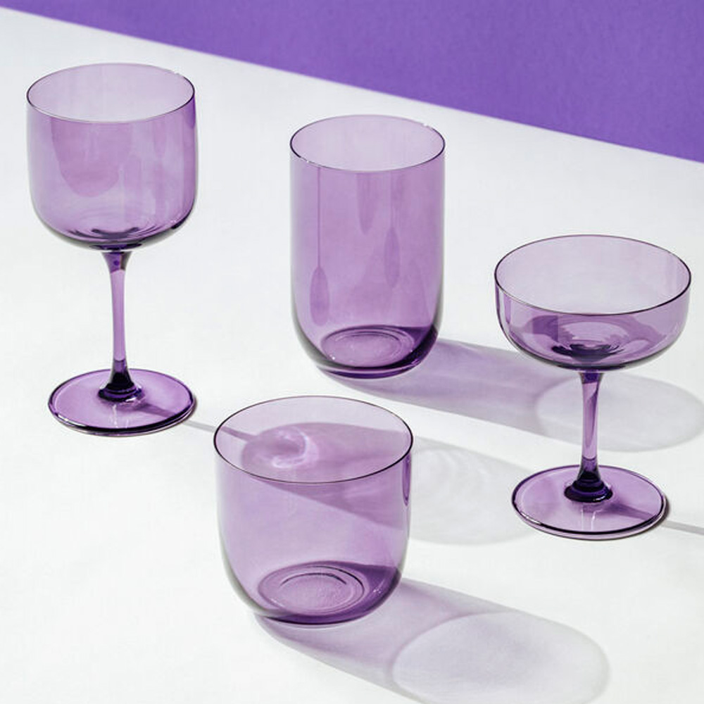 Vattenglas 28 cl 2-pack Lavender