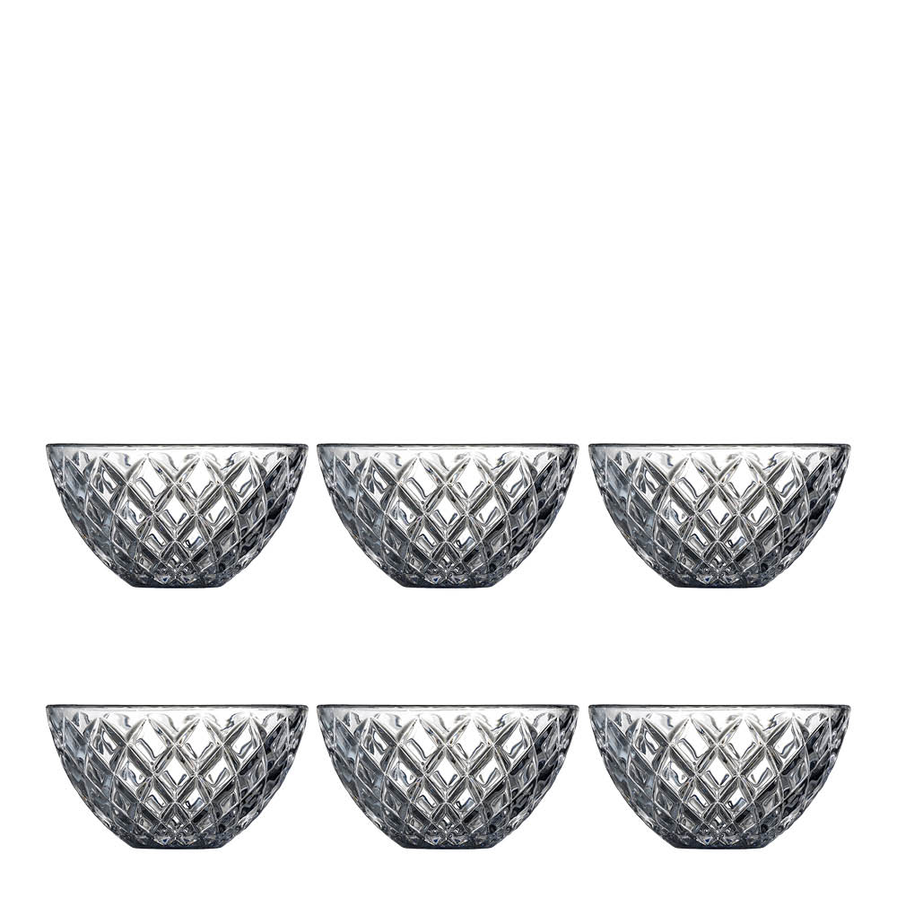 Sorrento Skål 12 cm 6-pack Klar