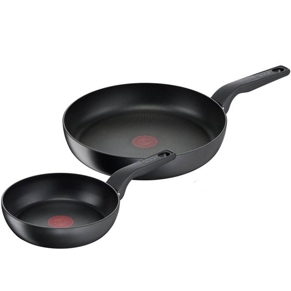 Hard Titanium Pro Stekpanna 2-Pack 24/28 cm Svart