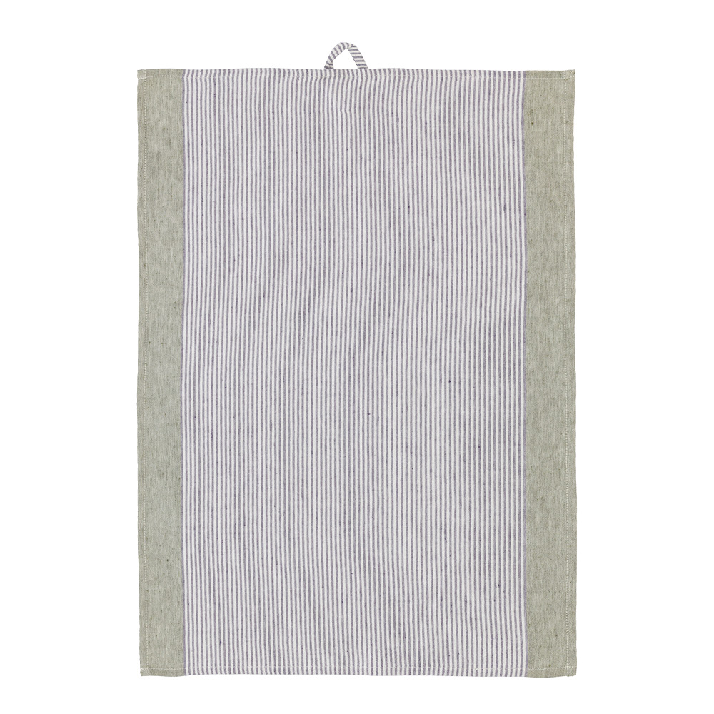 Statement Stripe Kökshandduk 50x70 cm Grön
