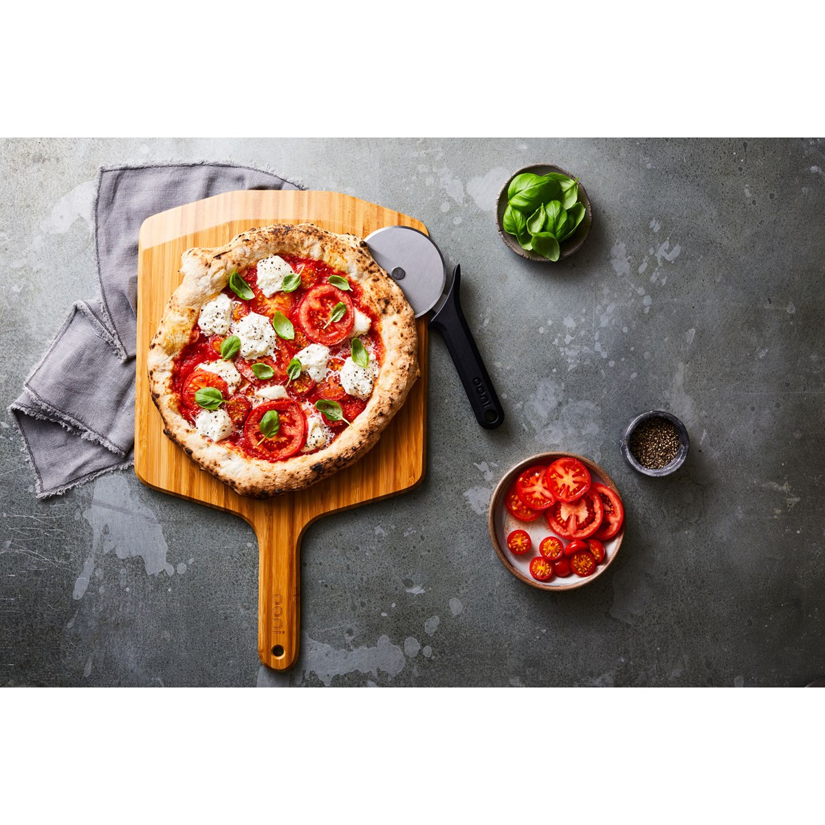 Pizzaspade 35,5 cm Bambu