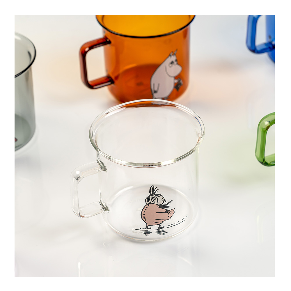 Mumin Glasmugg Lilla My 35 cl Klar
