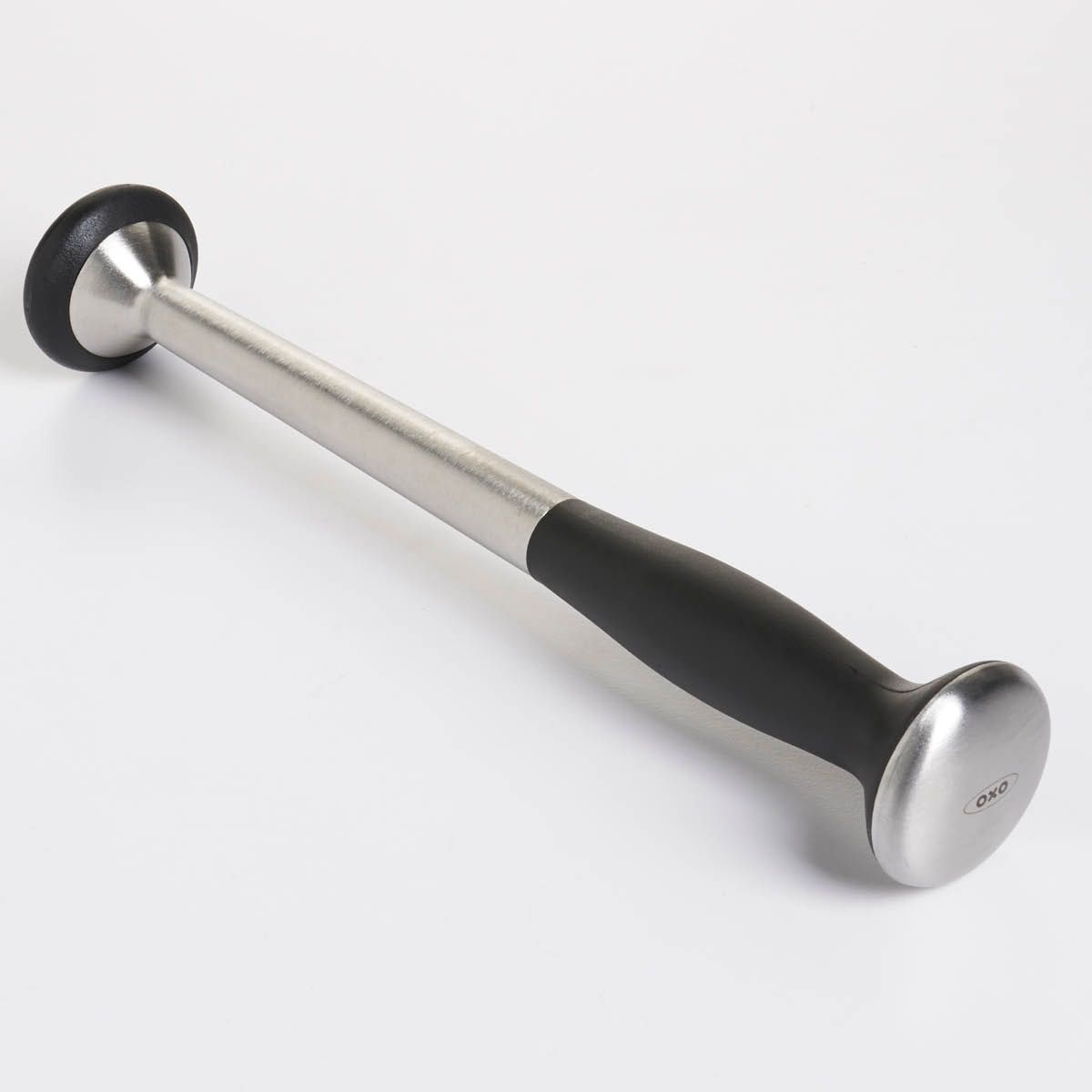 Stålmuddlare 23 cm Svart