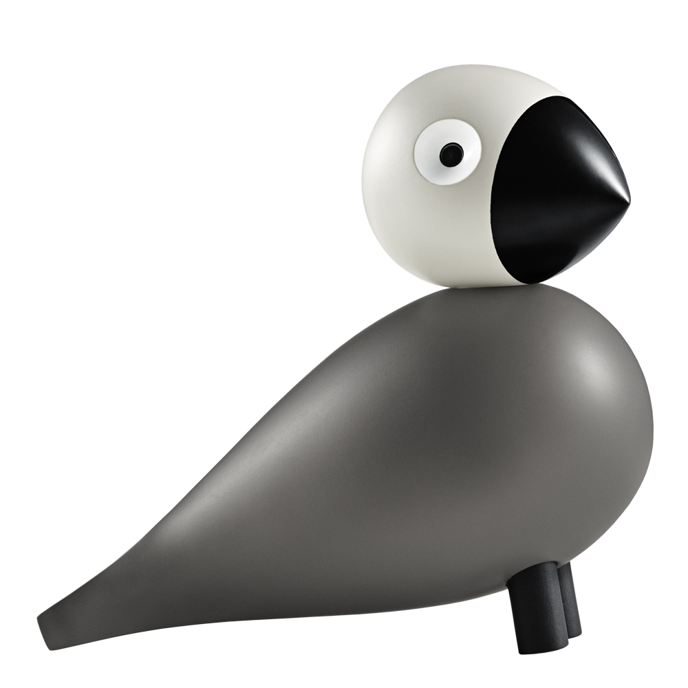 Sångfågel 15,1 cm Grå