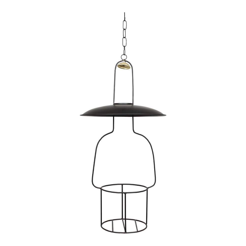 Hängställning till Fotogenlampa Rak Stor Svart