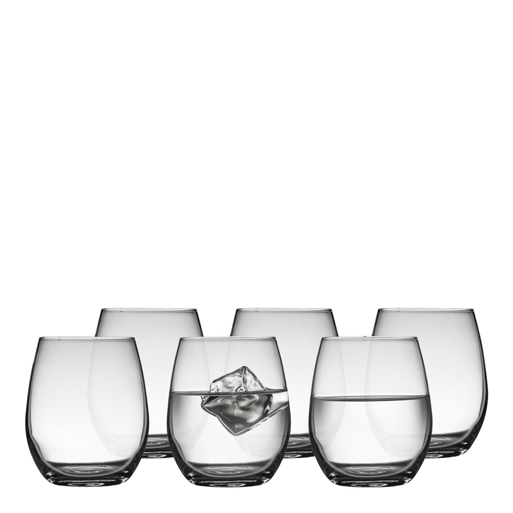 Juvel Vattenglas 39 cl 6-pack Klar