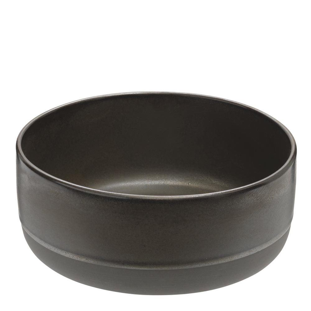 Raw Skål hög 19,5 cm Brun Metallic