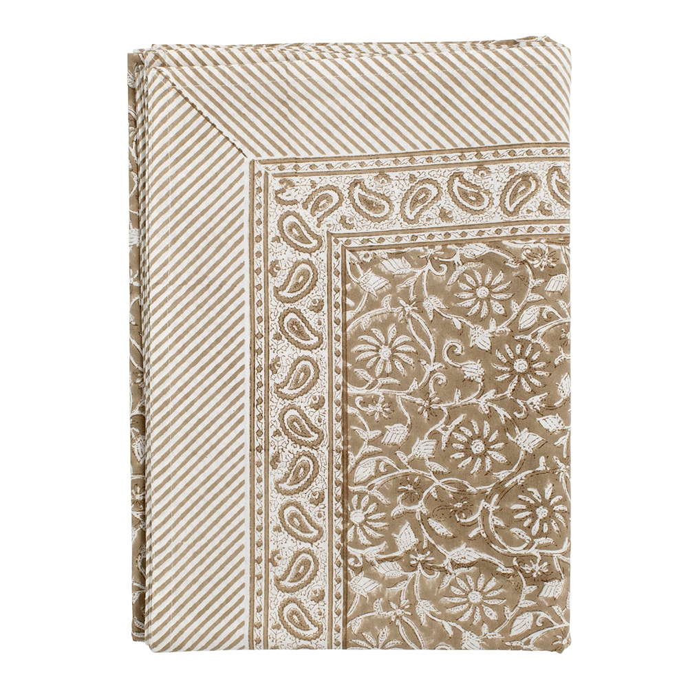 Memories Bordsduk 150x230 cm Margerita Ljusbrun