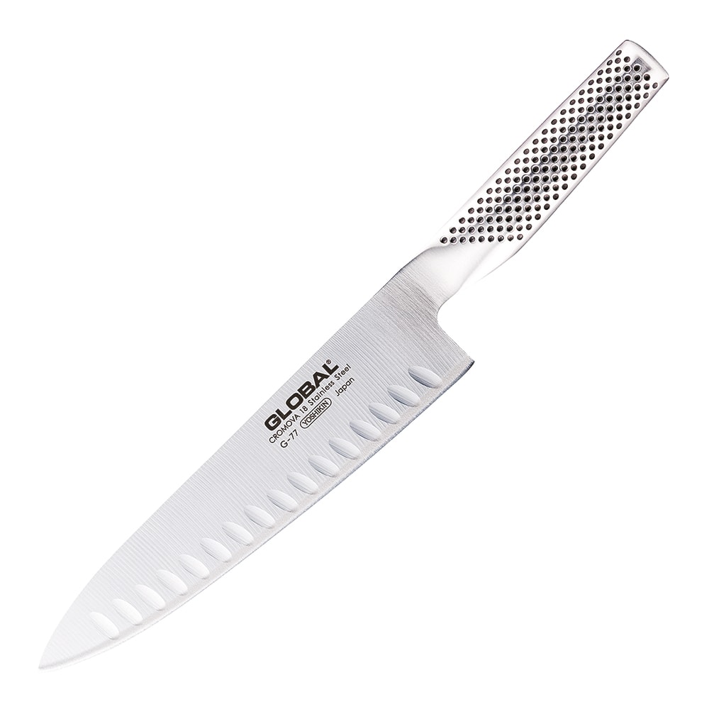 Global G-77 Kockkniv 20 cm olivslipad