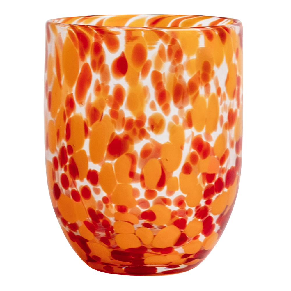 Messy Glas 33 cl Röd/Orange