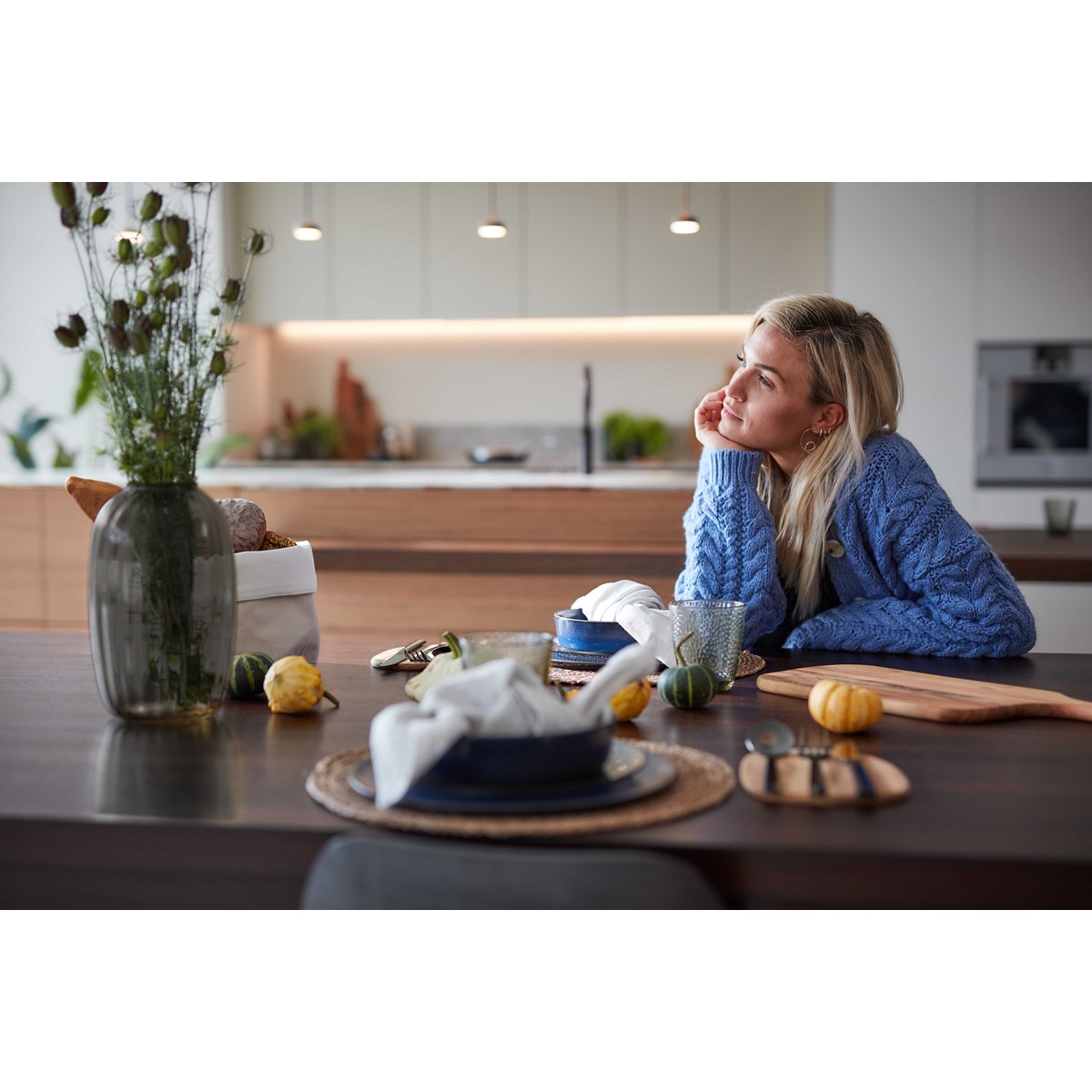 Raw Bordstablett 38 cm Brun