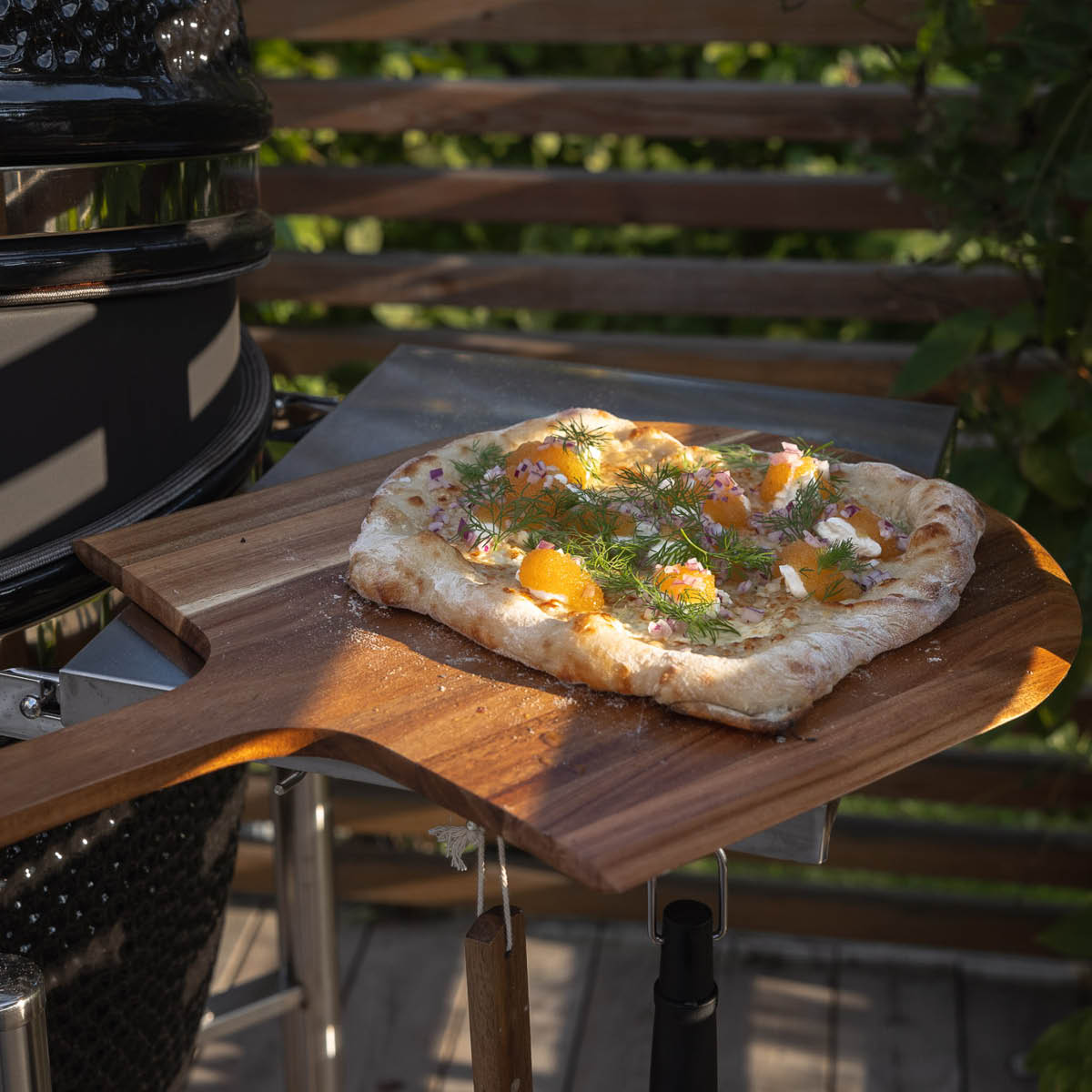 Pizzaspade 55x35 cm Akacia