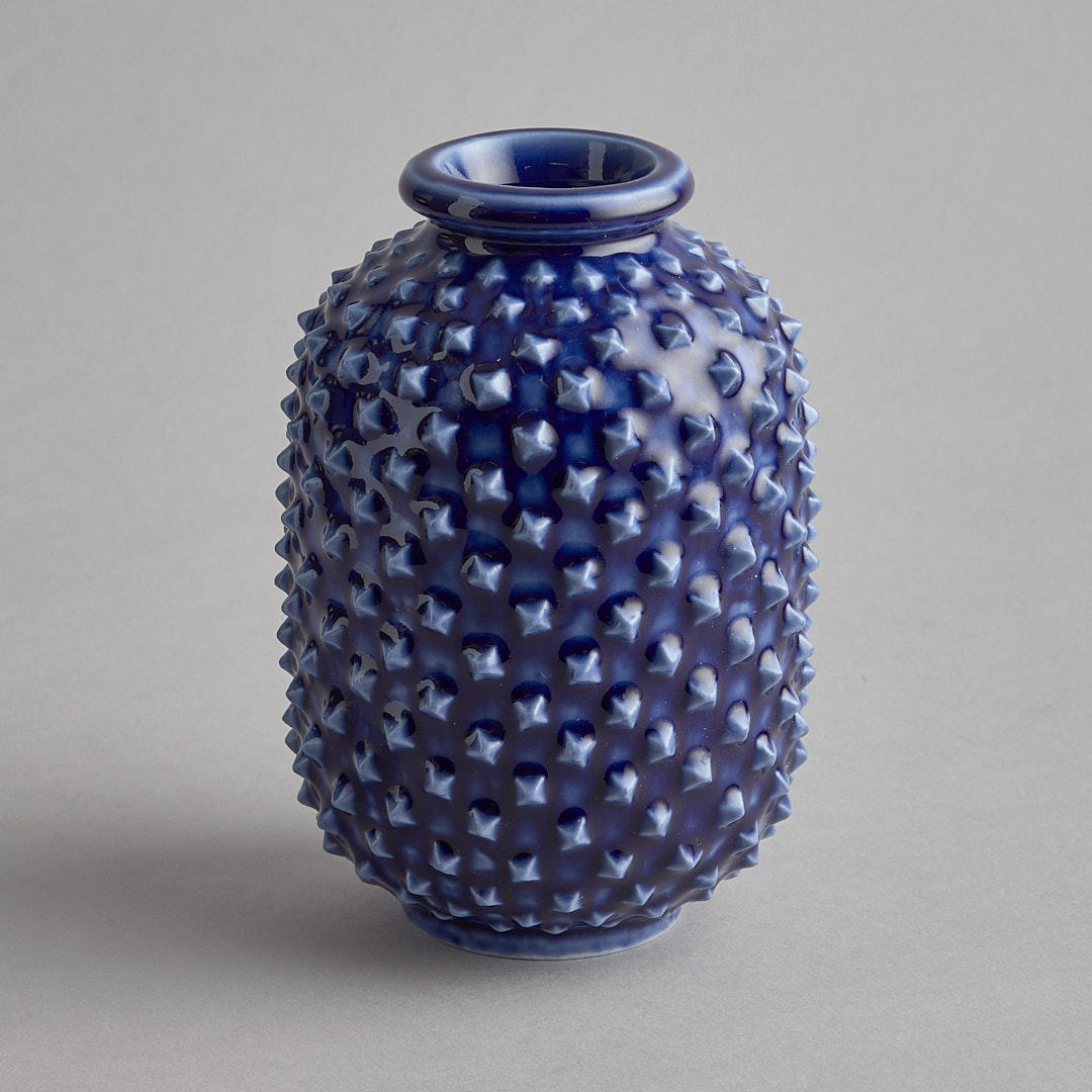 Gunnar Nylund blå vas