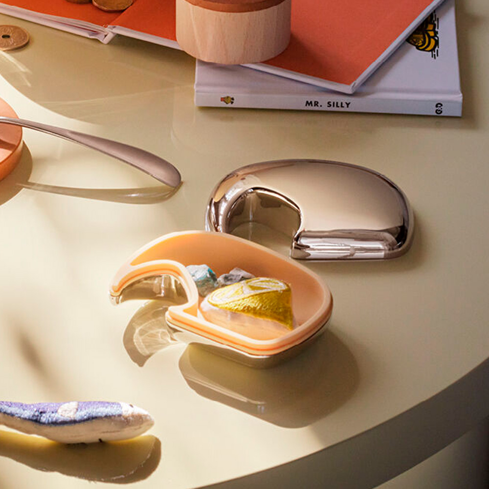 Elephant Ask Elefant 7 cm Gul