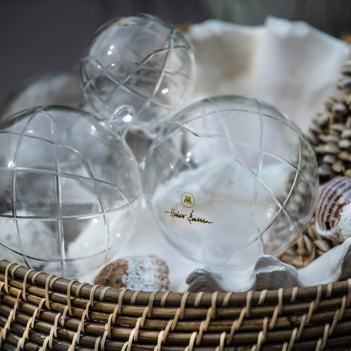 Lux Dekorkula 12 cm Klar