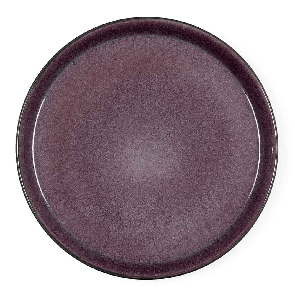 Tallrik Gastro 21 cm Svart/Lila