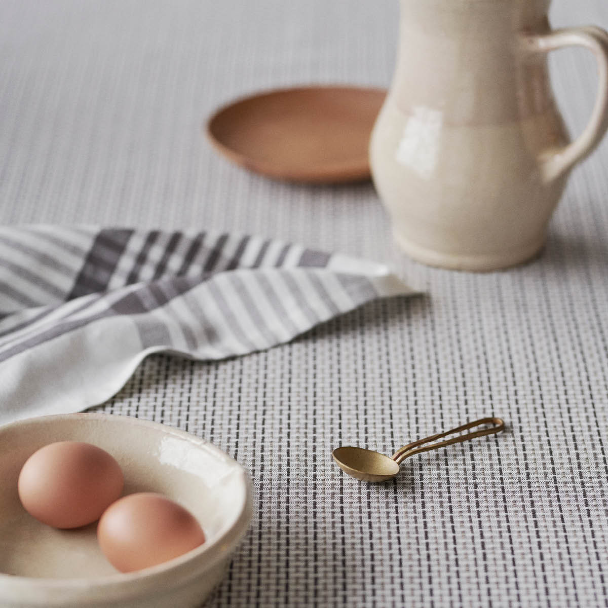 Tygservett 55x55 cm Large Checks