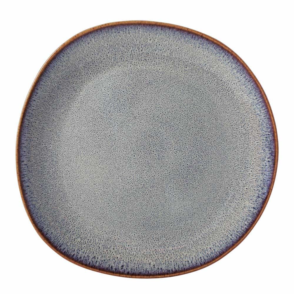 Lave beige Mattallrik 28 cm