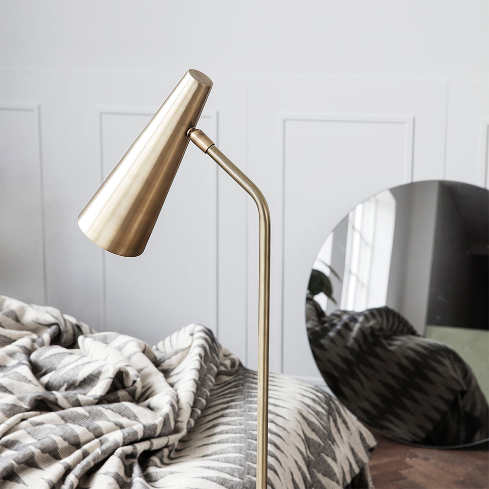 Precise Golvlampa 124 cm Mässing