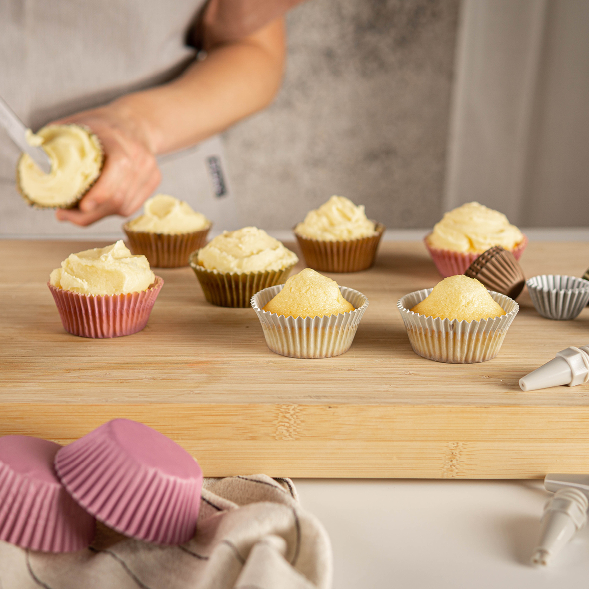 bAYk Muffinsform 7,5x4,5 cm 100-pack Multi