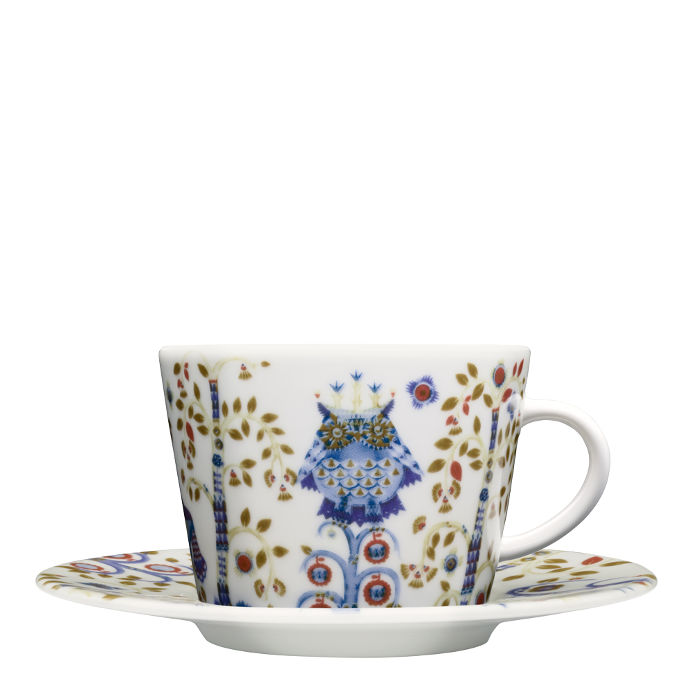 Taika Cappuccinofat 15 cm Vit