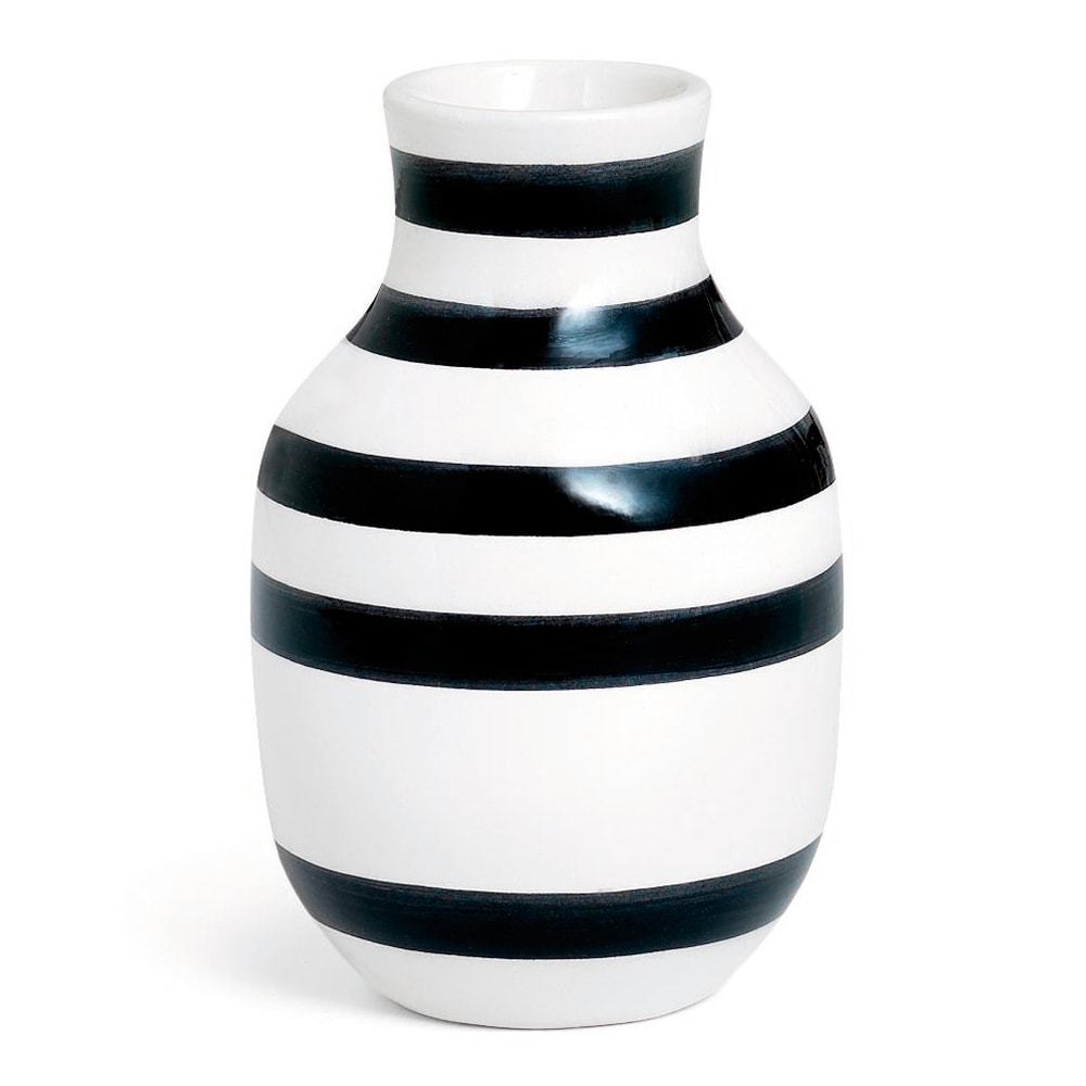 Omaggio Vas 12,5 cm Svart