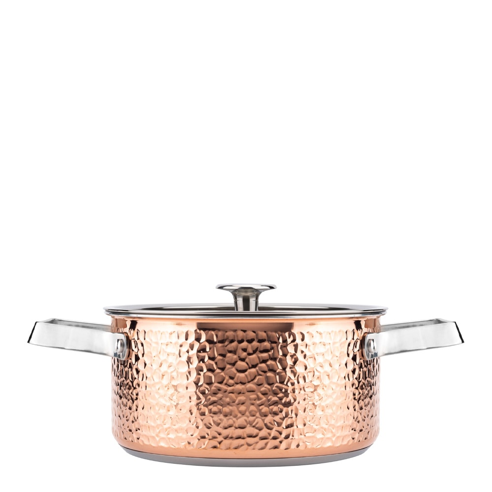 Mjölner Noelle Gryta med lock 2,8 L Koppar