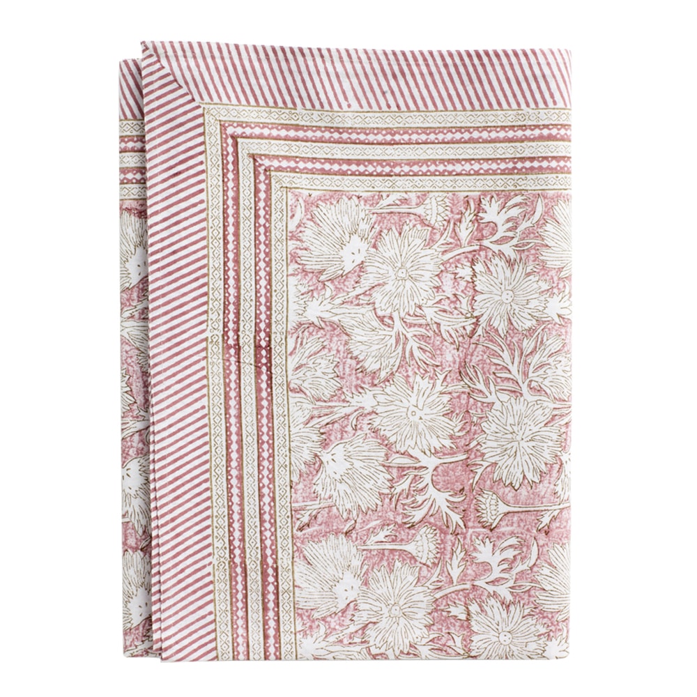 Waterlily Bordsduk 170x270 cm Rosa