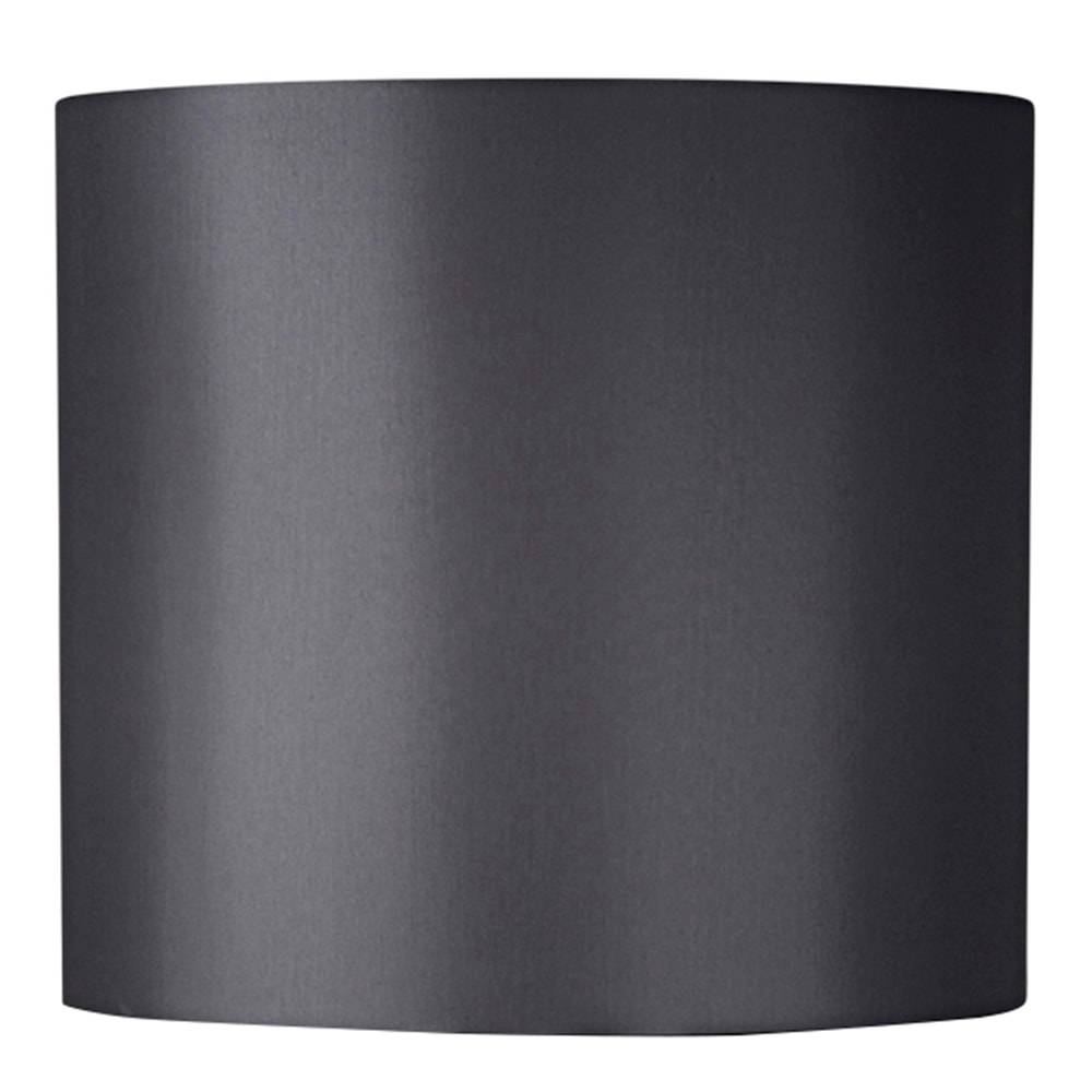 Satin Lampskärm 55x50 cm Svart