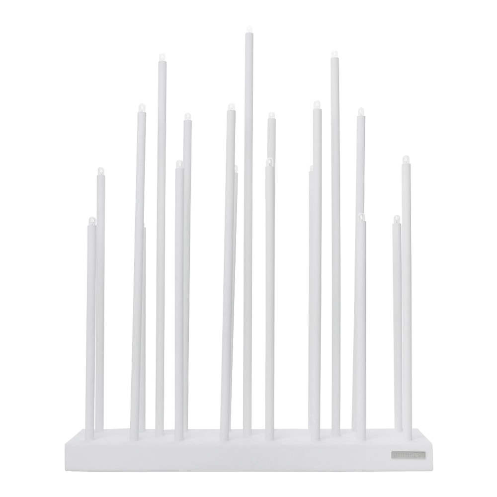 Elflugan Adventsljusstake Original 32x8 cm Kritvit