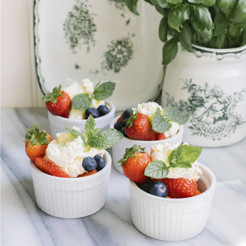 Fire Suffléskålar 4-pack Vit