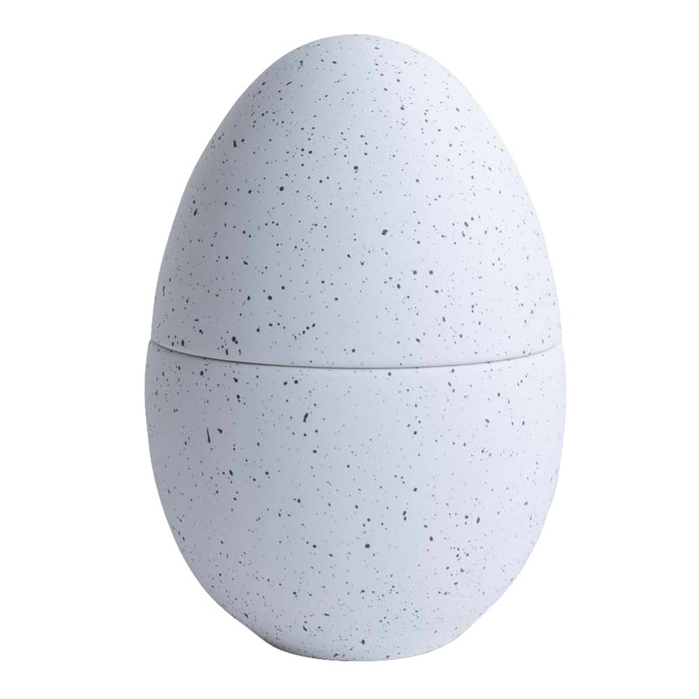 Bonbonniere Påskägg 18 cm Vit/Lera
